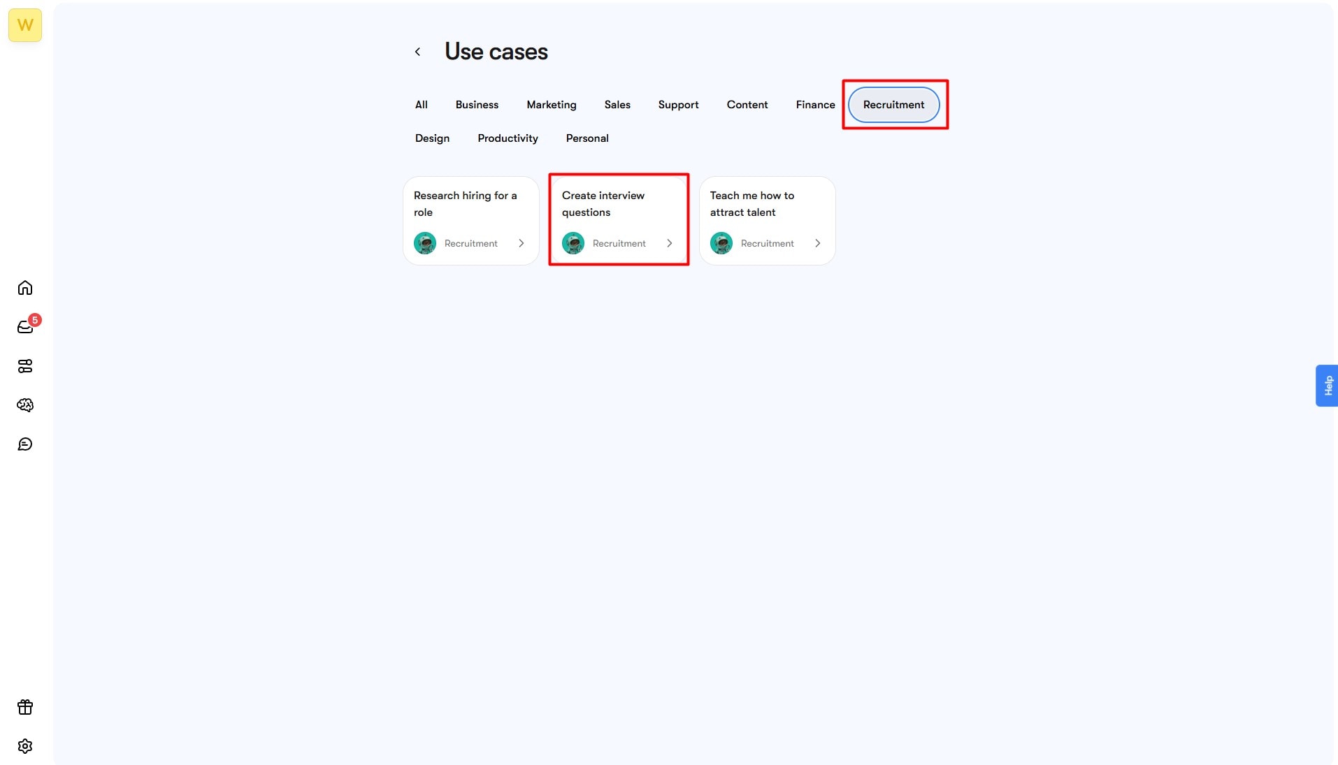 craft interview with ai recruiter