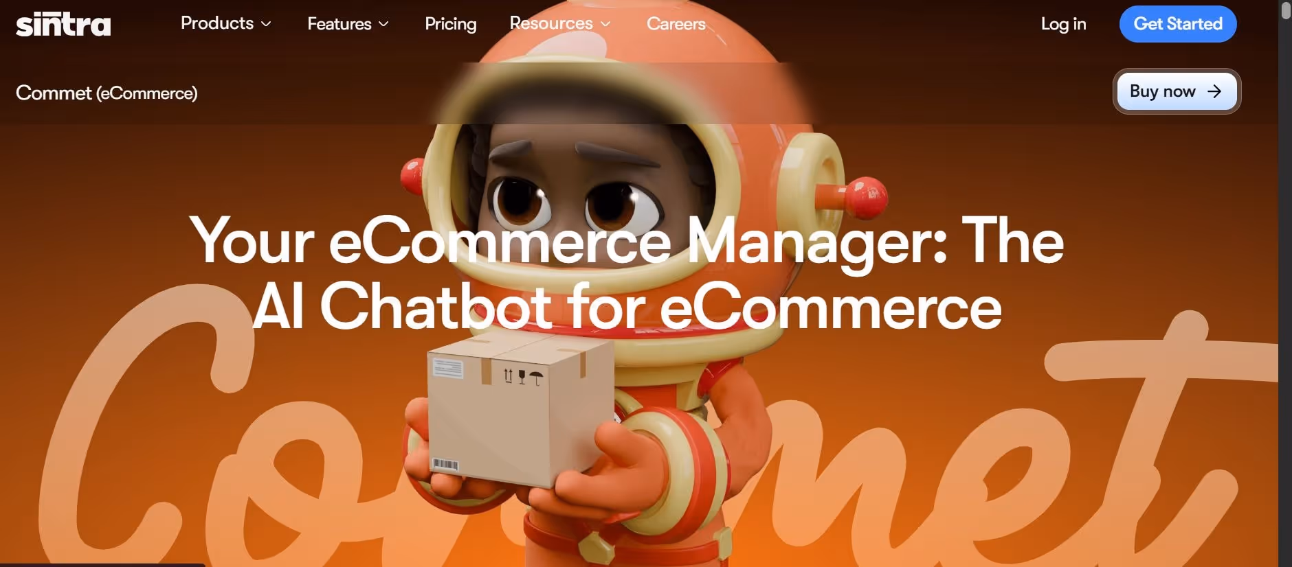 commet ai helper for b2b ecommerce