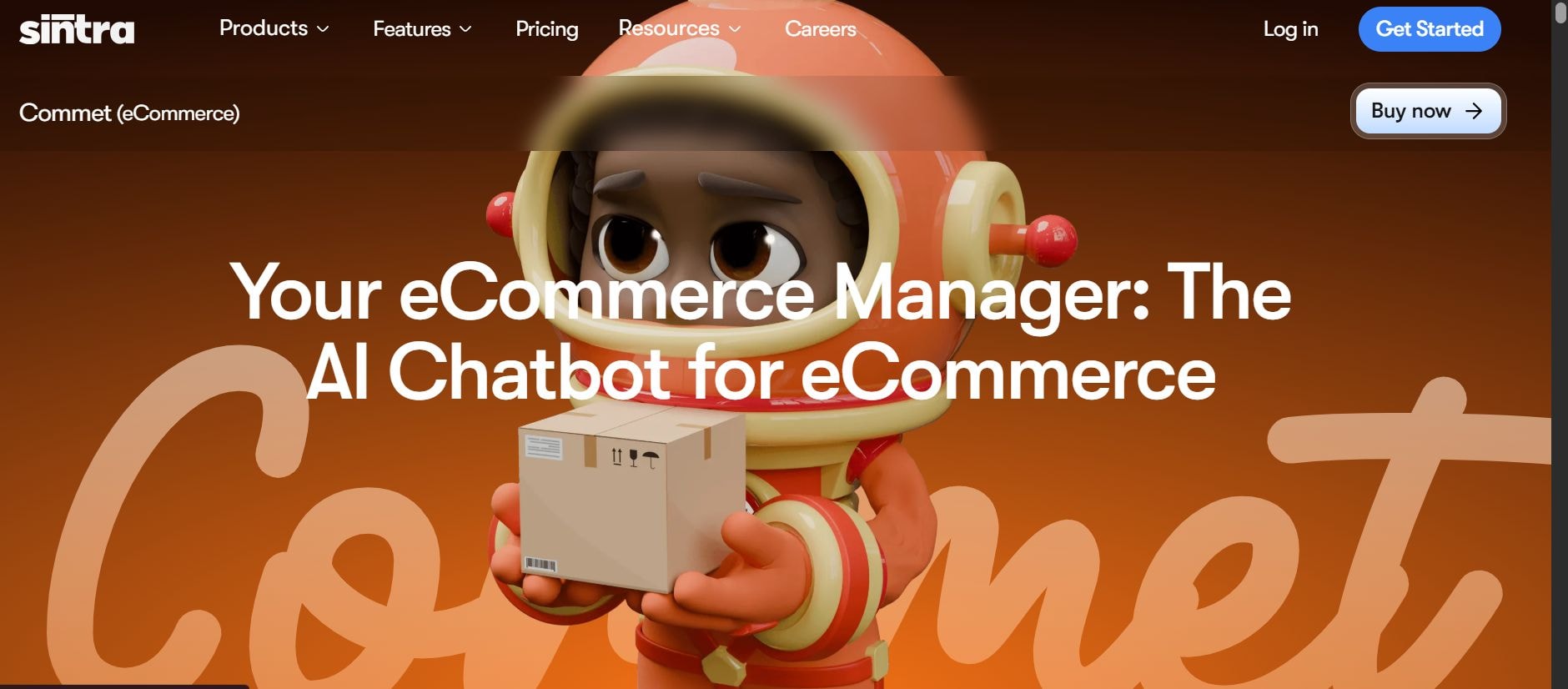 commet ai helper for b2b ecommerce