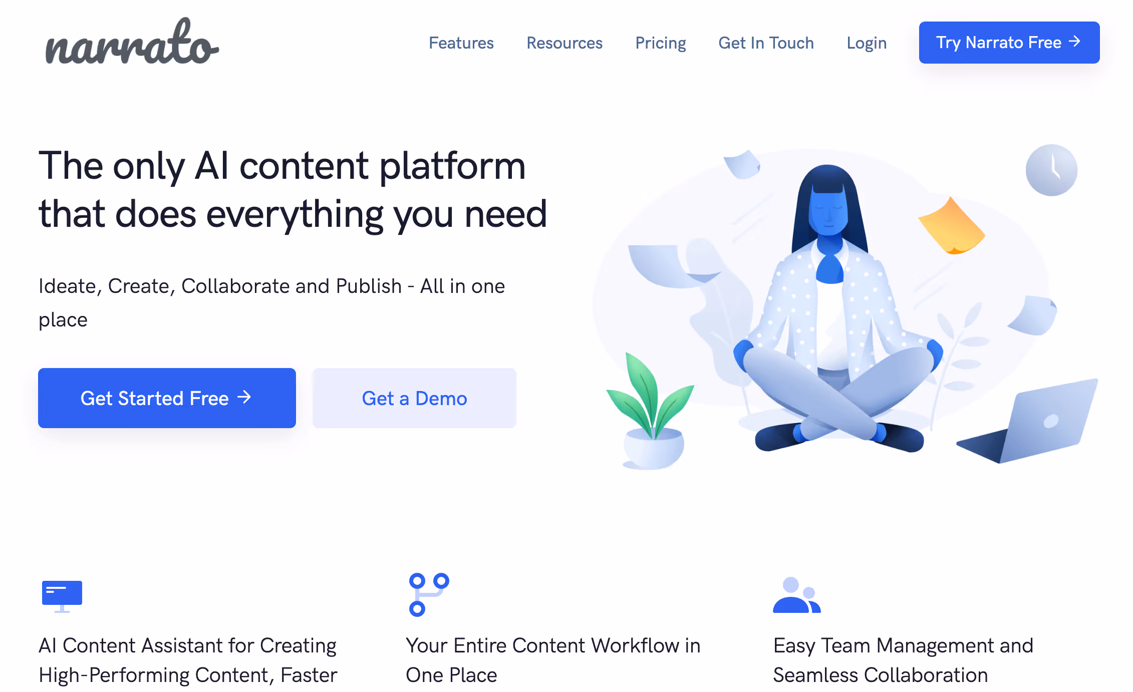 narrato team based content production
