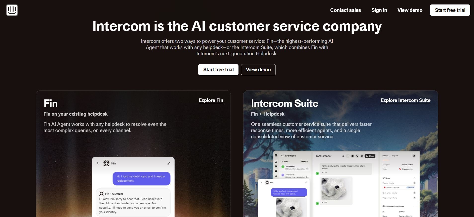 ai customer service software 