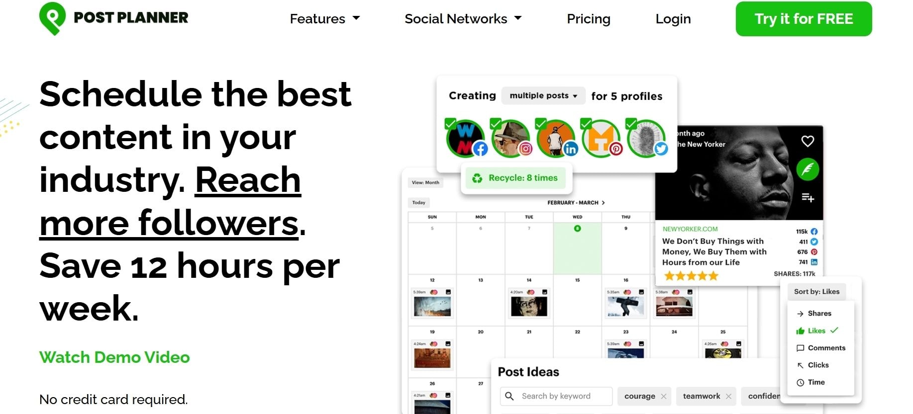 poat planner social media scheduler