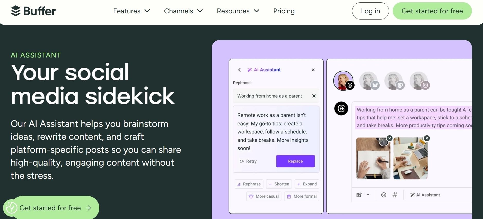 buffer social media scheduler