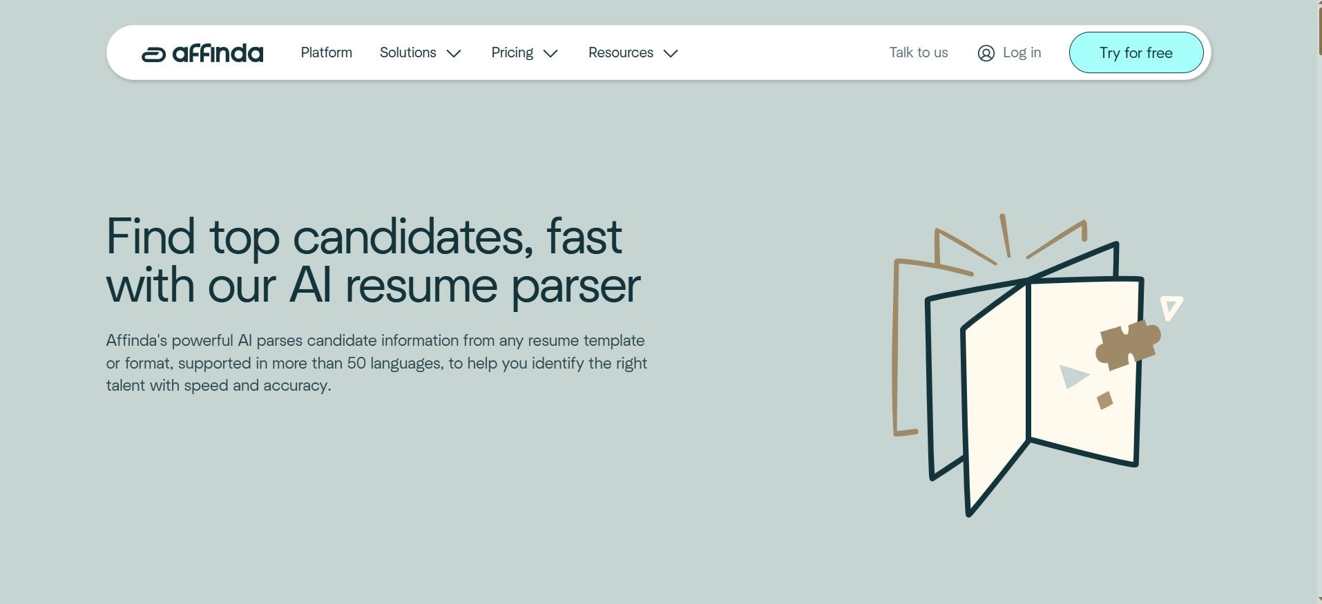 affinda resume parser