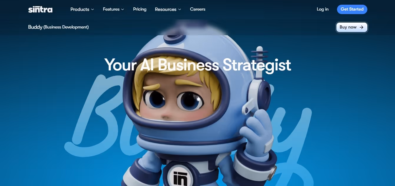 sintra's ai business strategist buddy supports the execution side of strategic initiatives