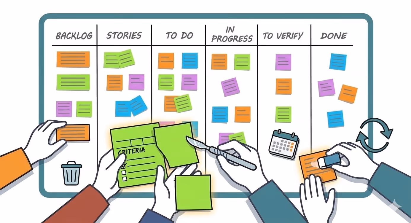 grooming and refining the task board