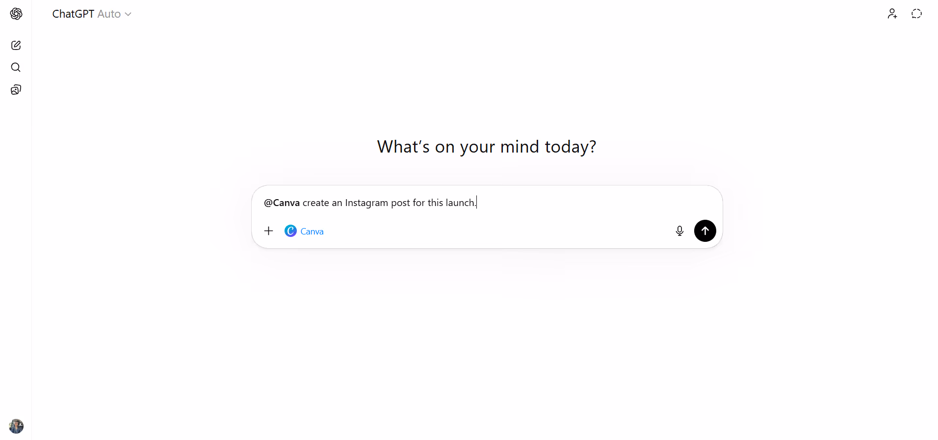 chatgpt interface
