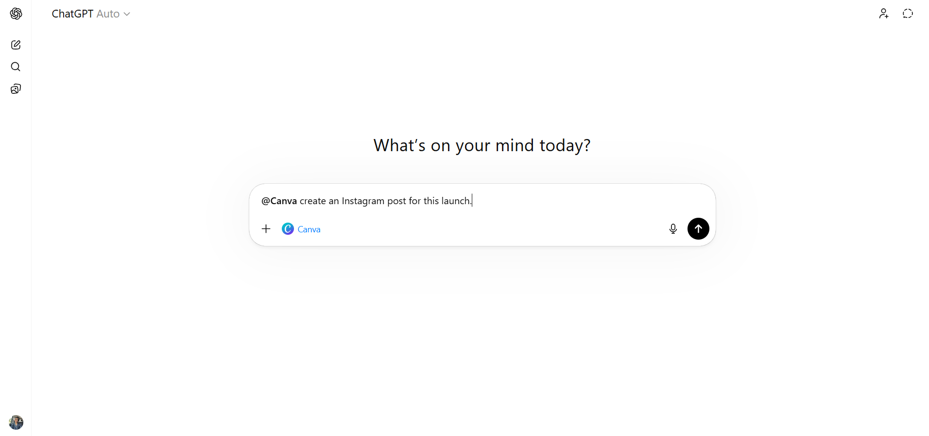 chatgpt interface