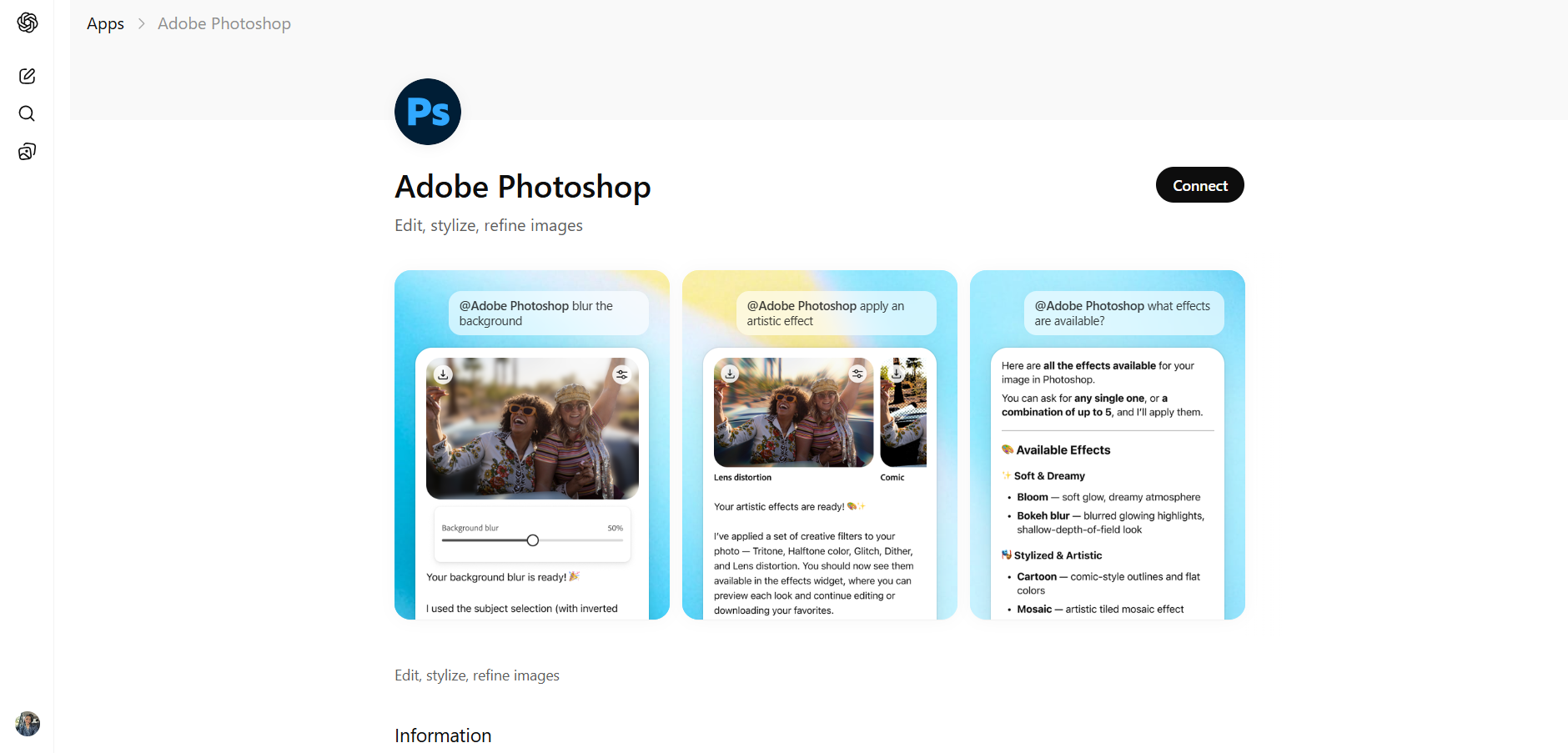 adobe photoshop interface