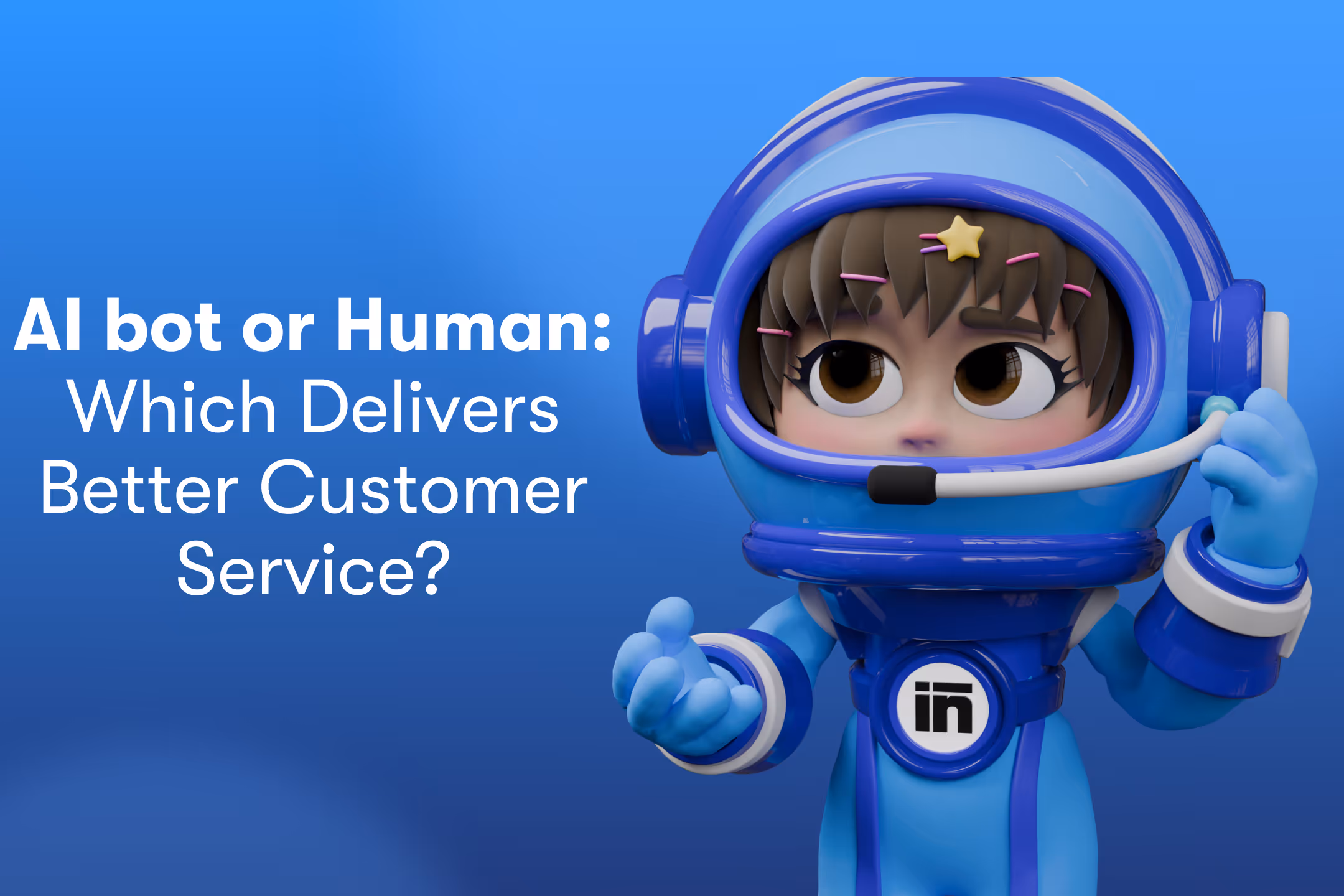 ai bot or human which delivers better customer service