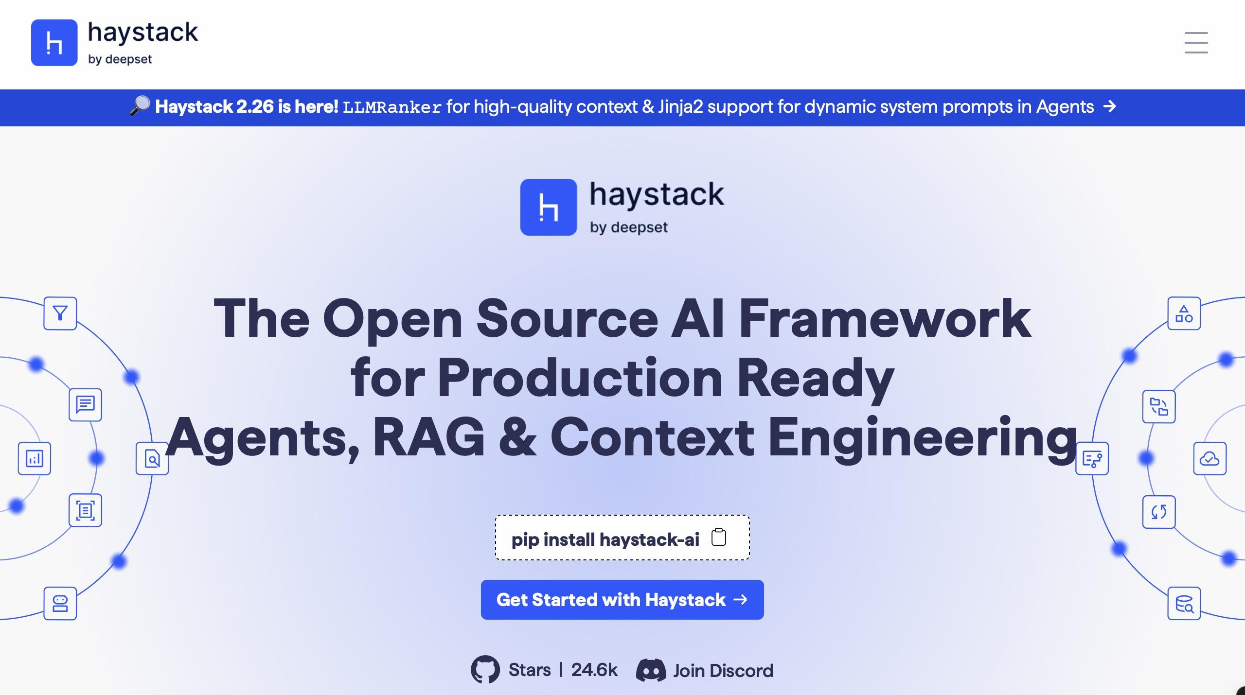 haystack ai framework by deep set