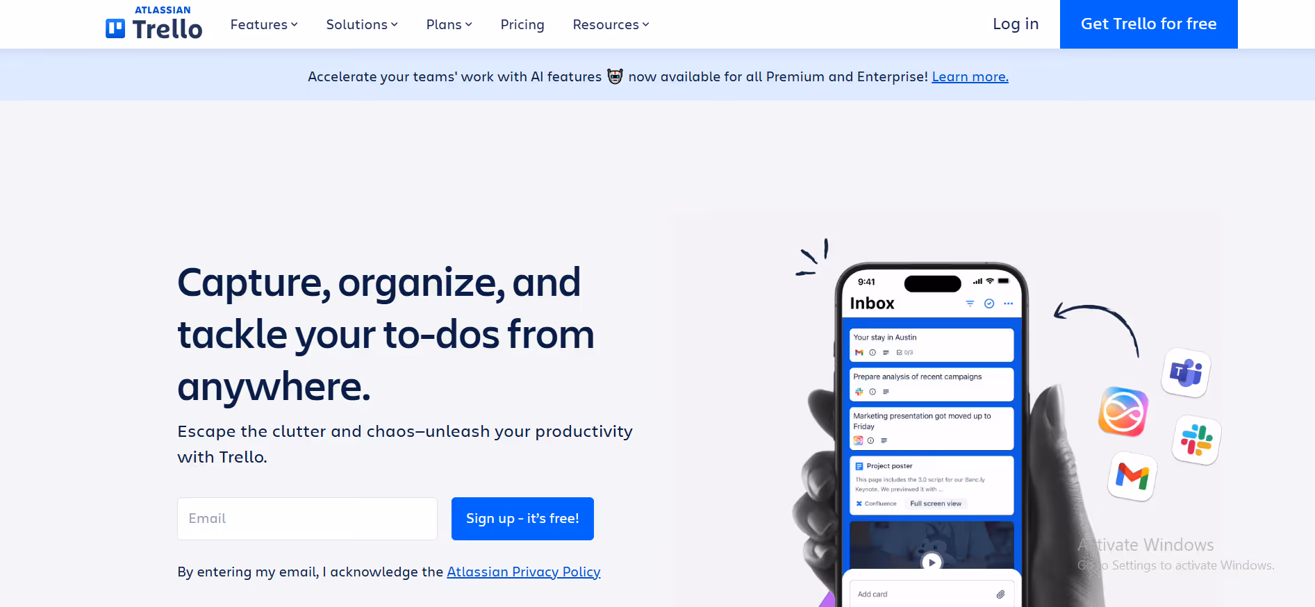 trello kanban planner 