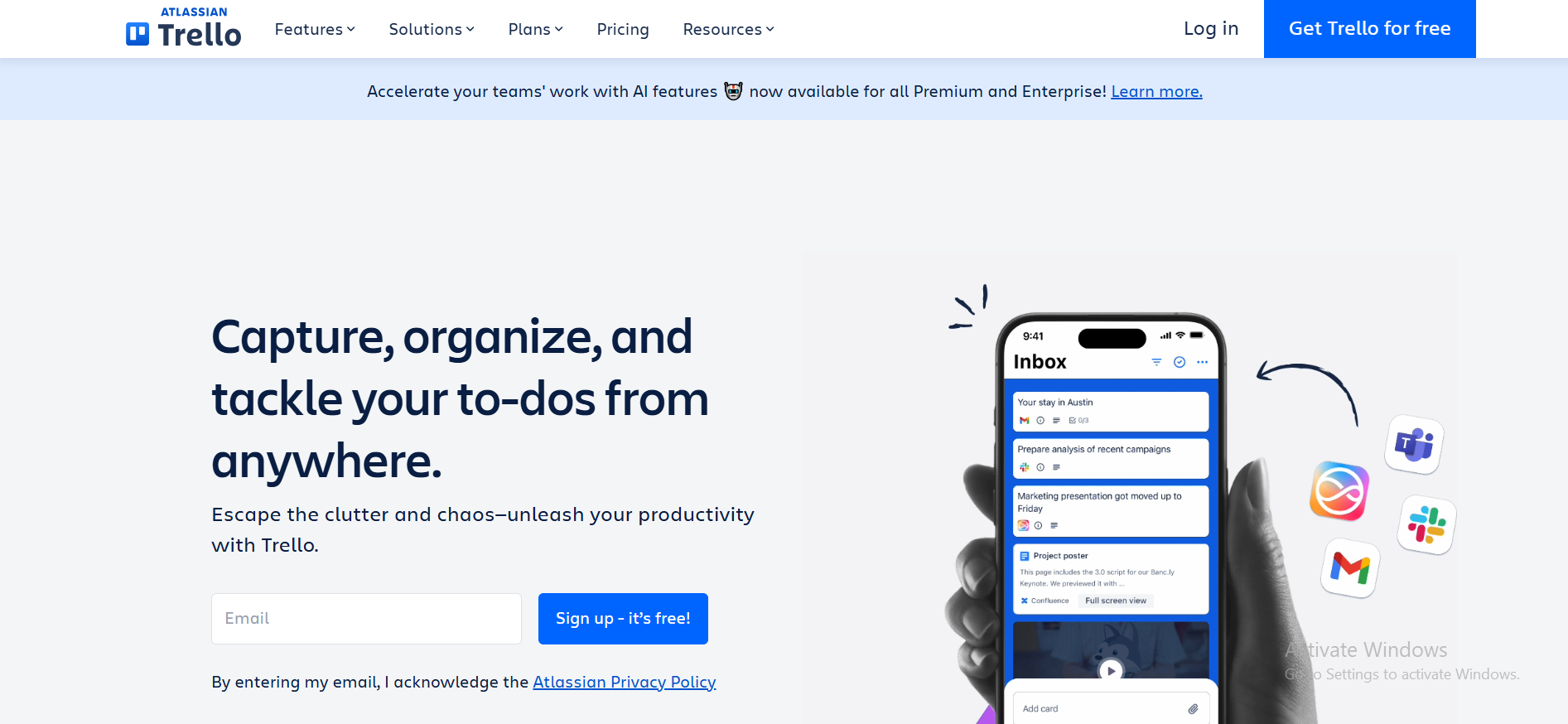 trello kanban planner
