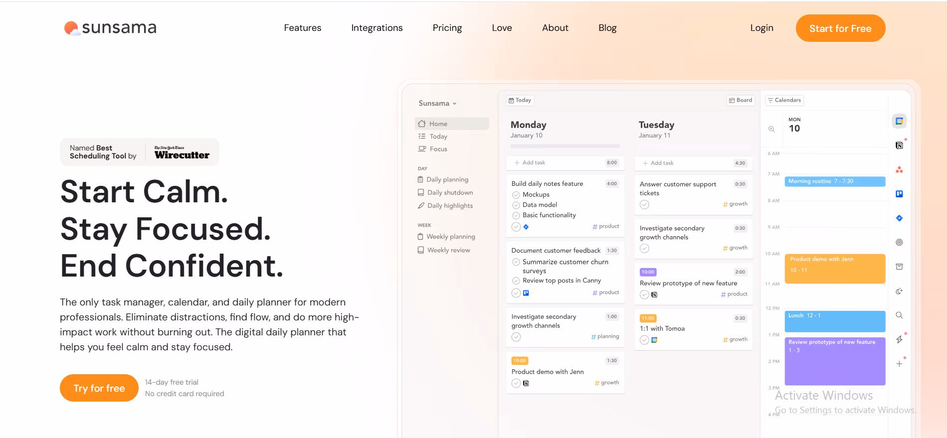 intentional planner
