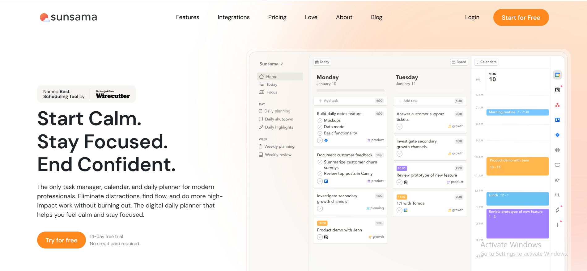 intentional planner