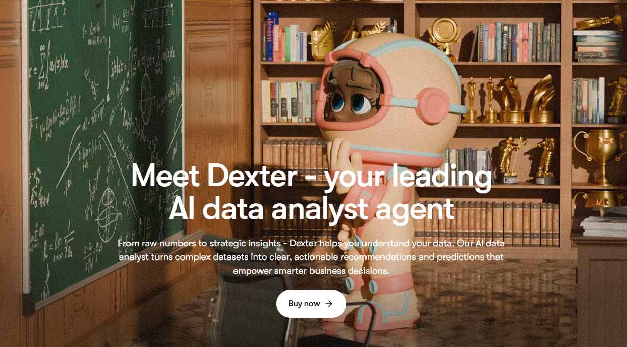sintra ai data analyst dexter interface