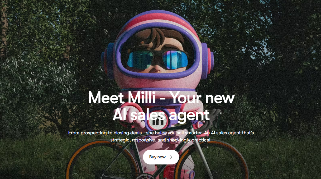 sintra ai sales manager milli interface