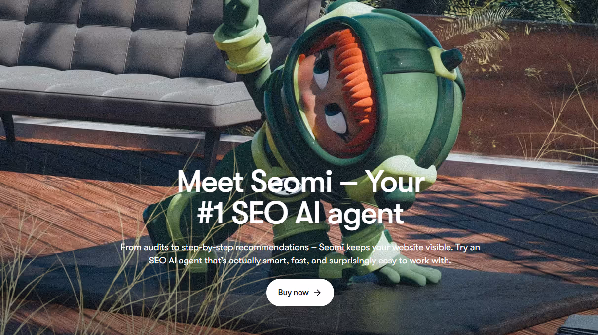 sintra ai seo agent seomi interface