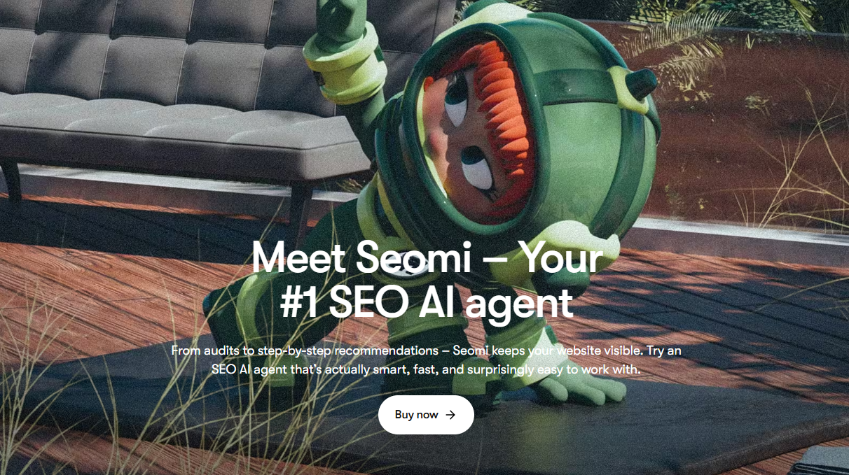sintra ai seo agent seomi interface