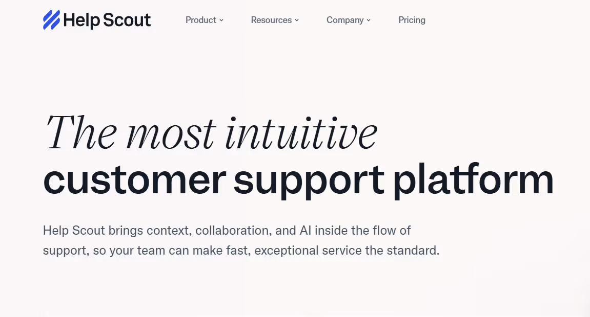 helpscout customer support platform