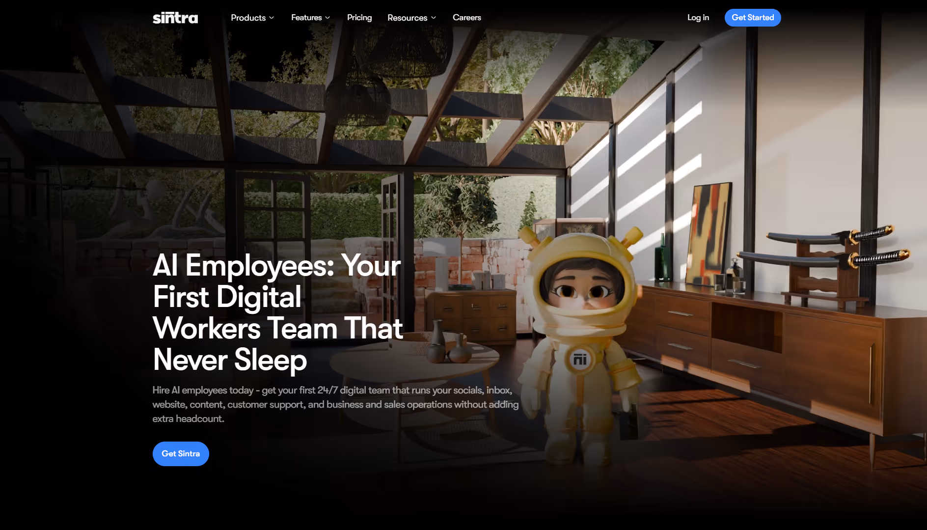 sintra ai homepage