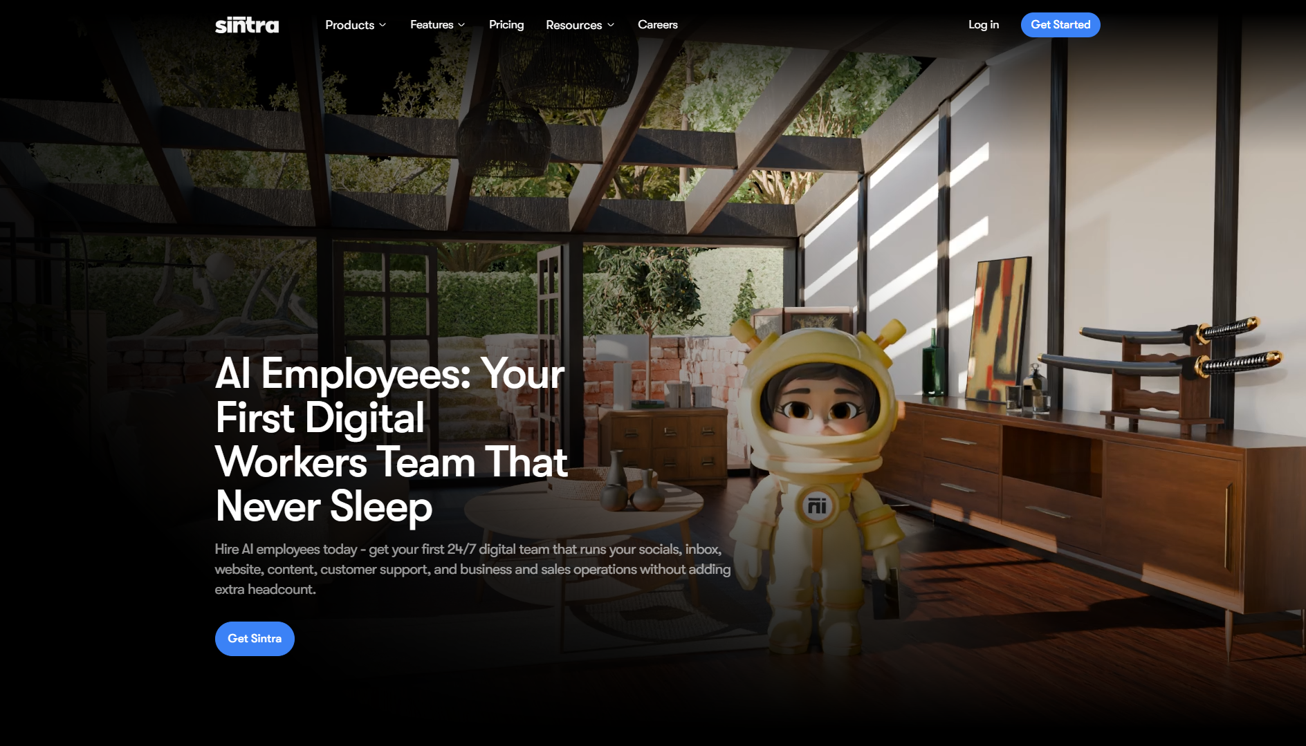 sintra ai homepage
