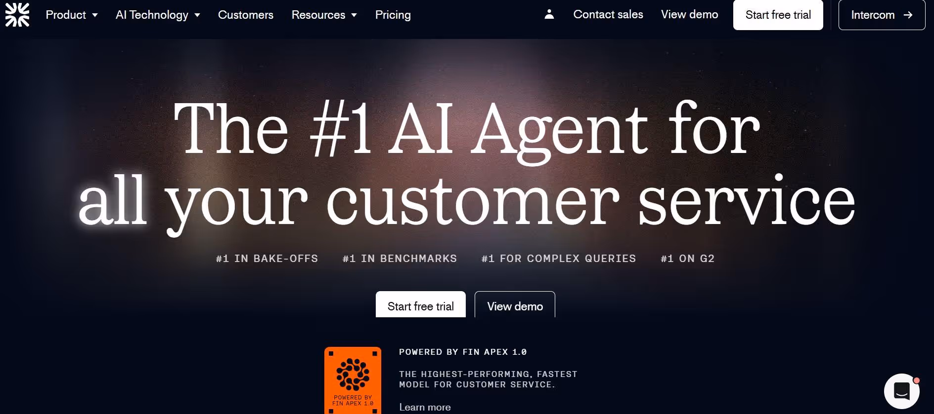 fin ai homepage