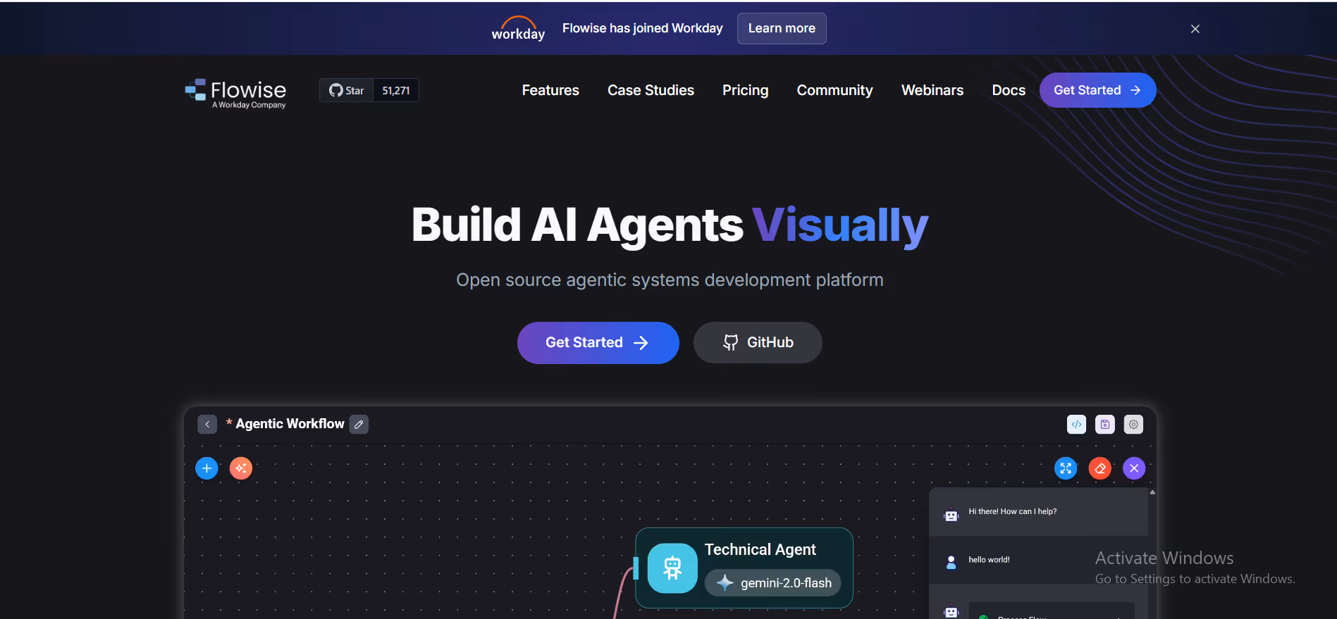 flowise ai interface