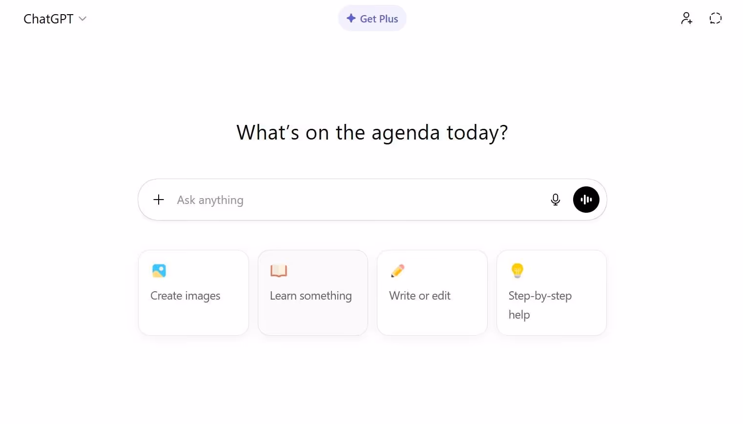 chatgpt ai assistant interface