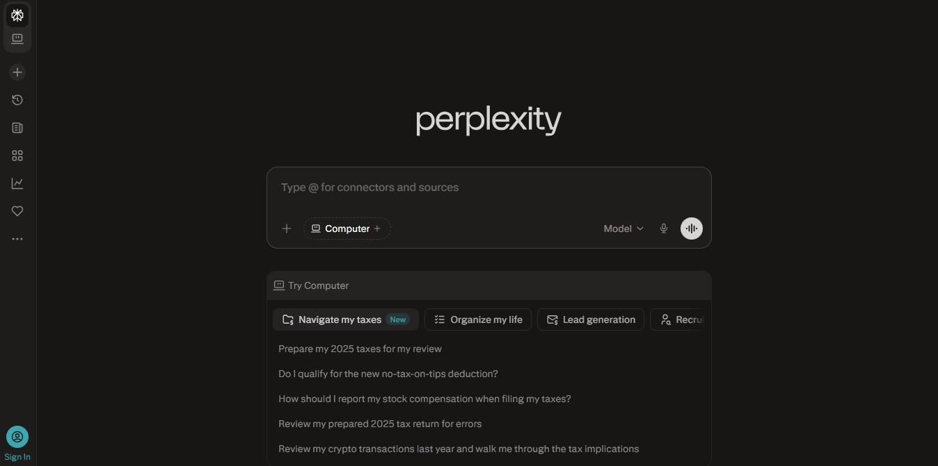 perplexity ai research answer engine