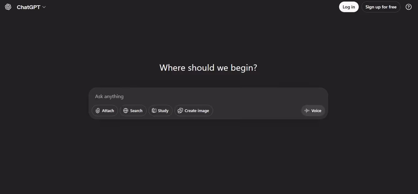chatgpt conversational interface