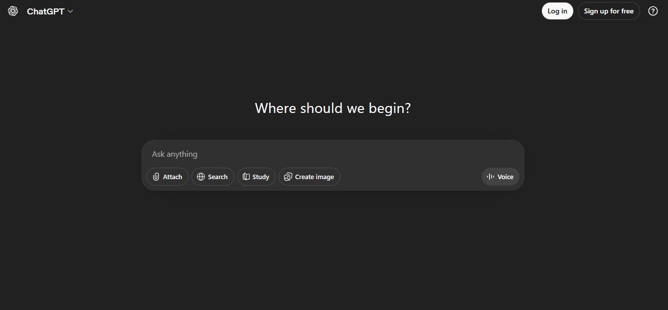 chatgpt conversational interface