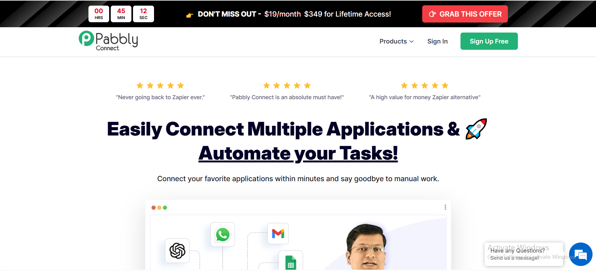 pabbly connect automation