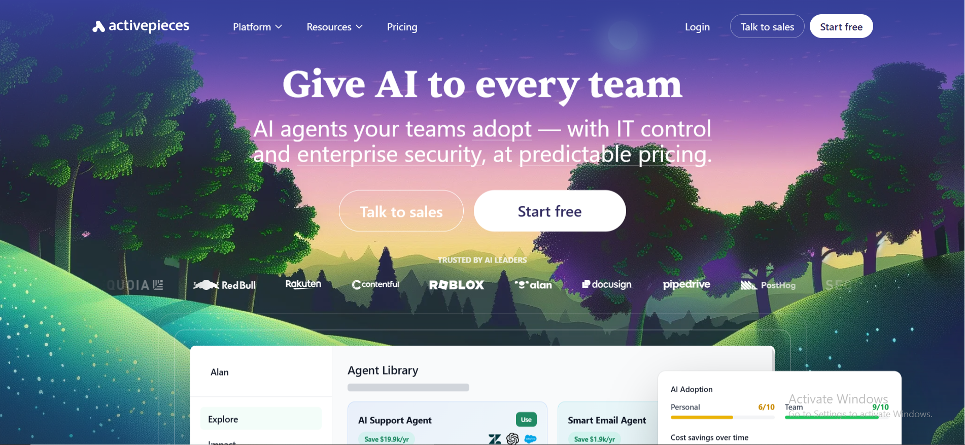 activepieces interface