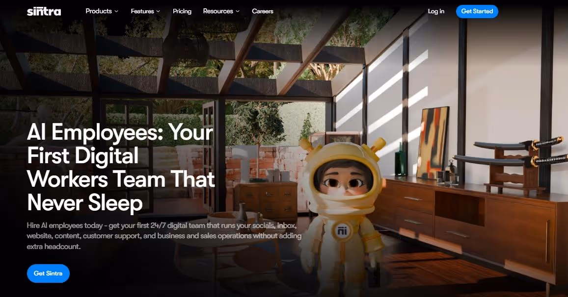 sintra ai homepage