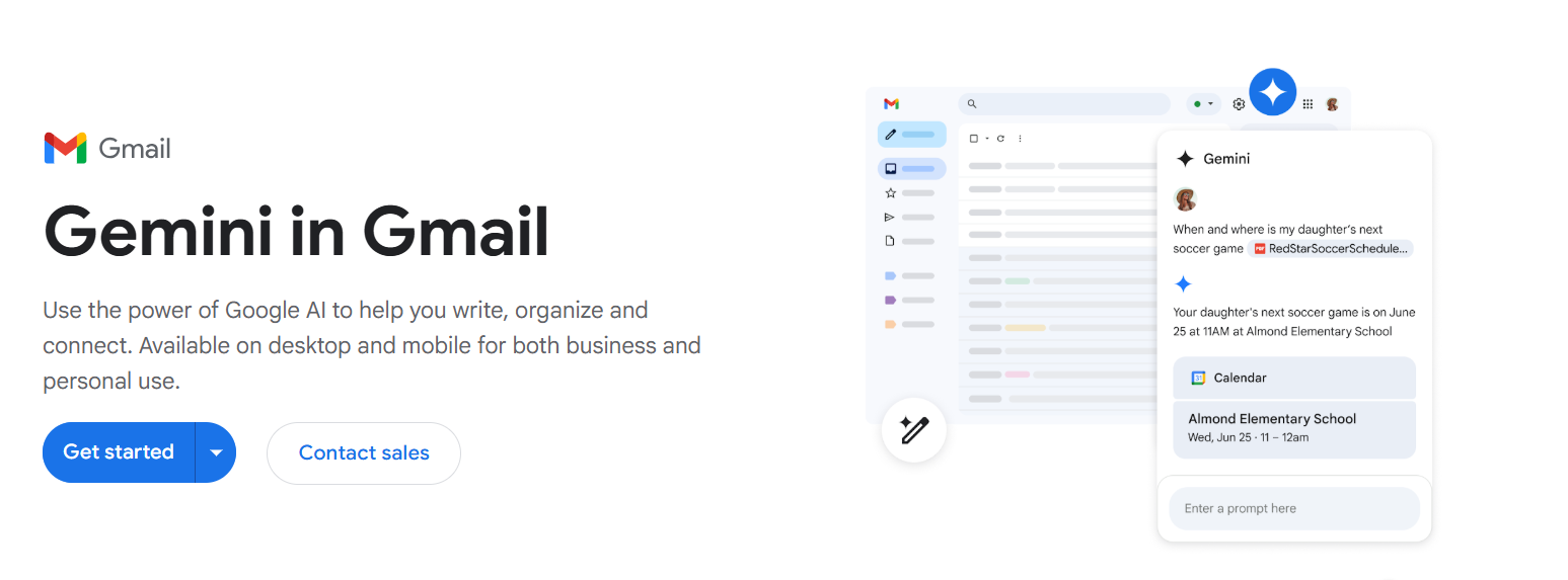 gemini in gmail for assistance 