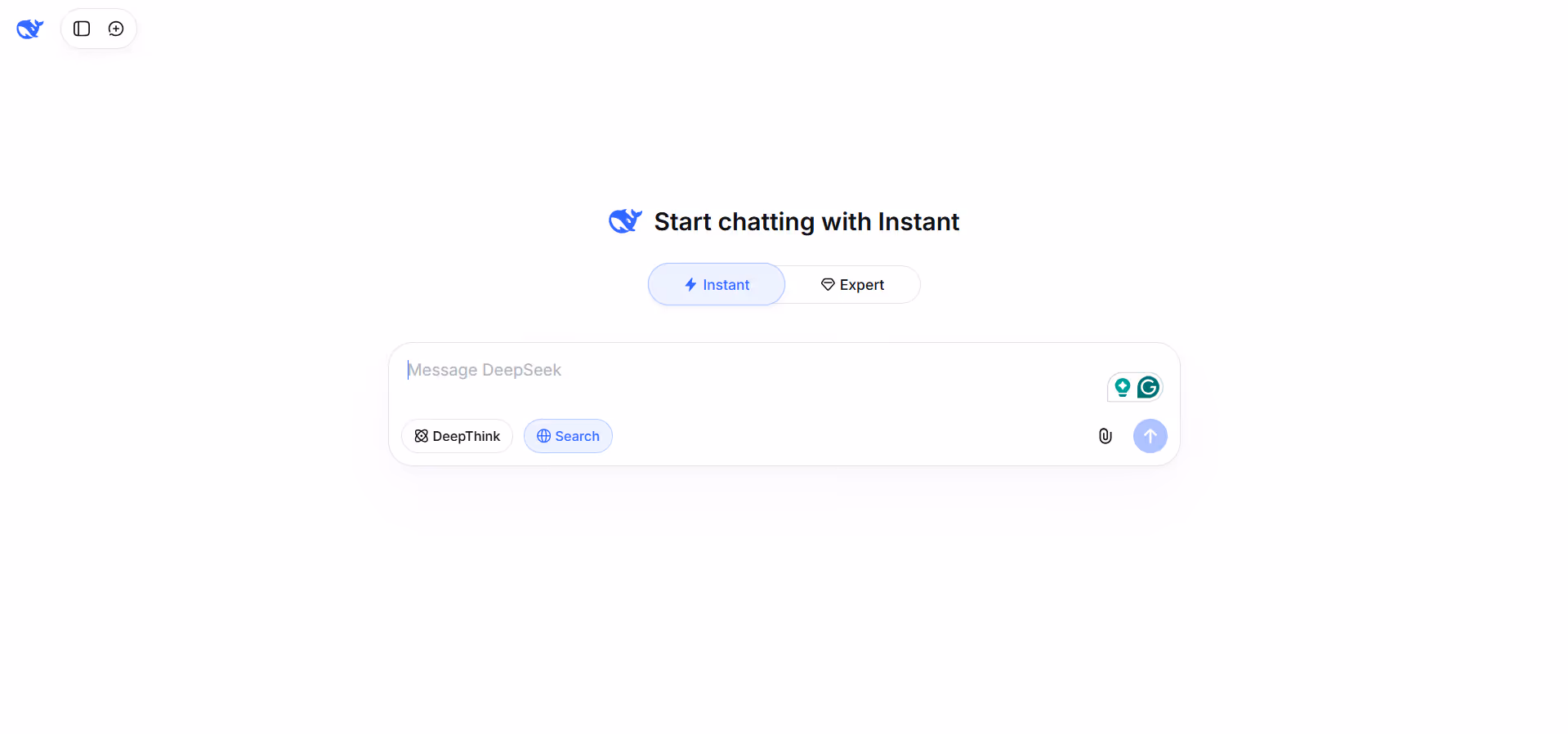 deepseek interface