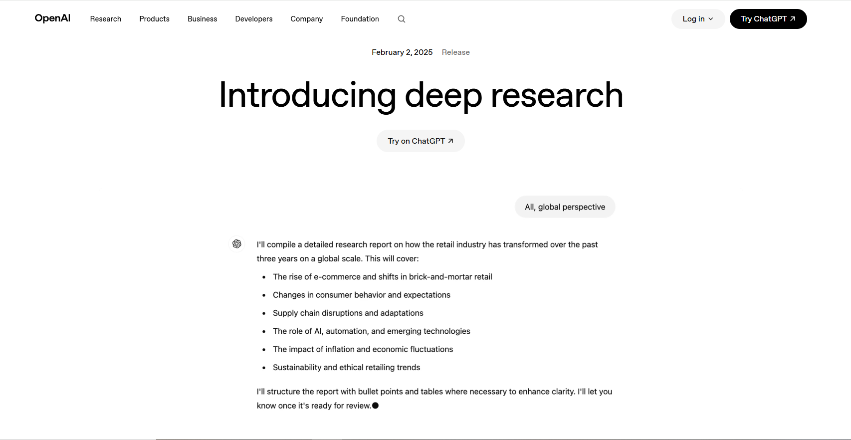 chatgpt pro deep research