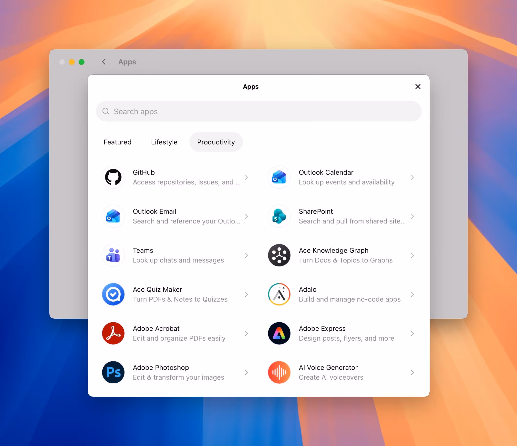 chatgpt apps integrations