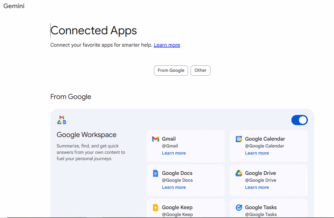 gemini integration