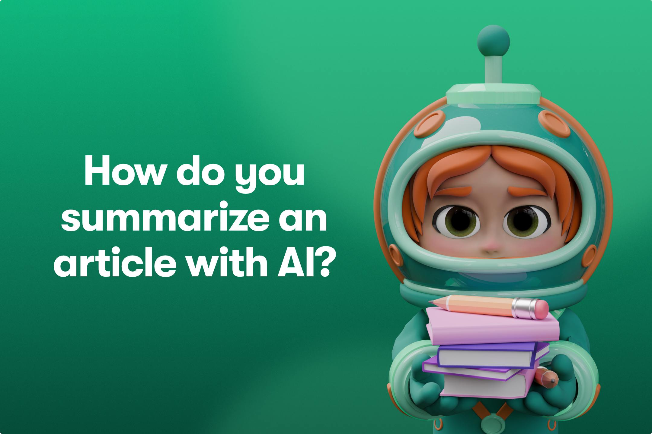 how to summarize an article with ai
