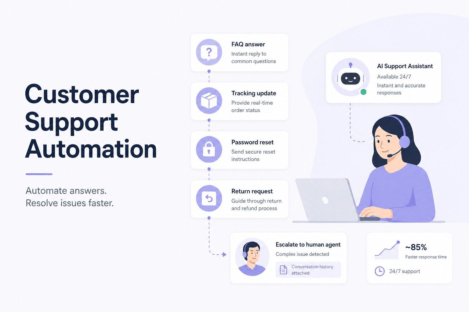 customer support automation