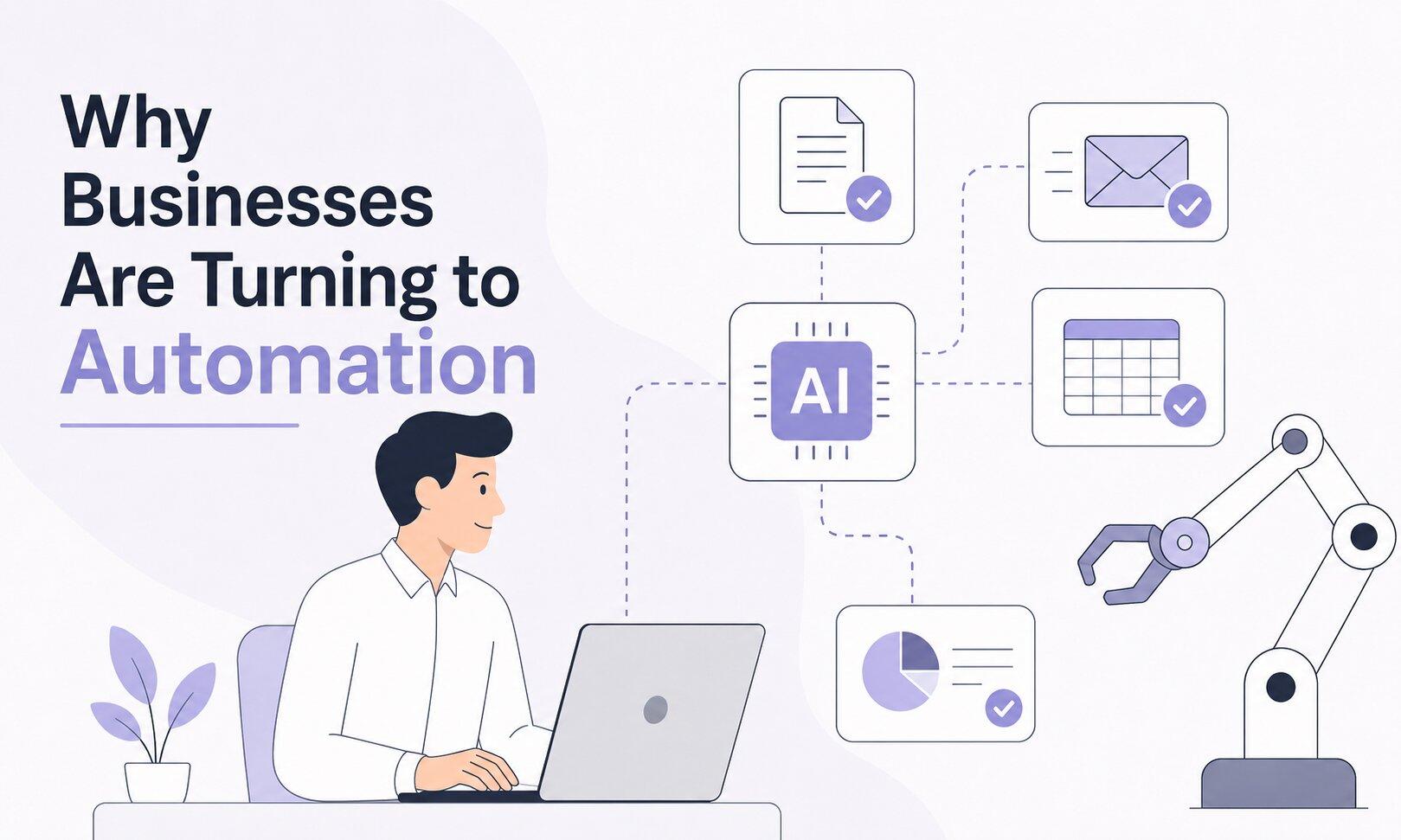 why businesses are turning to automation