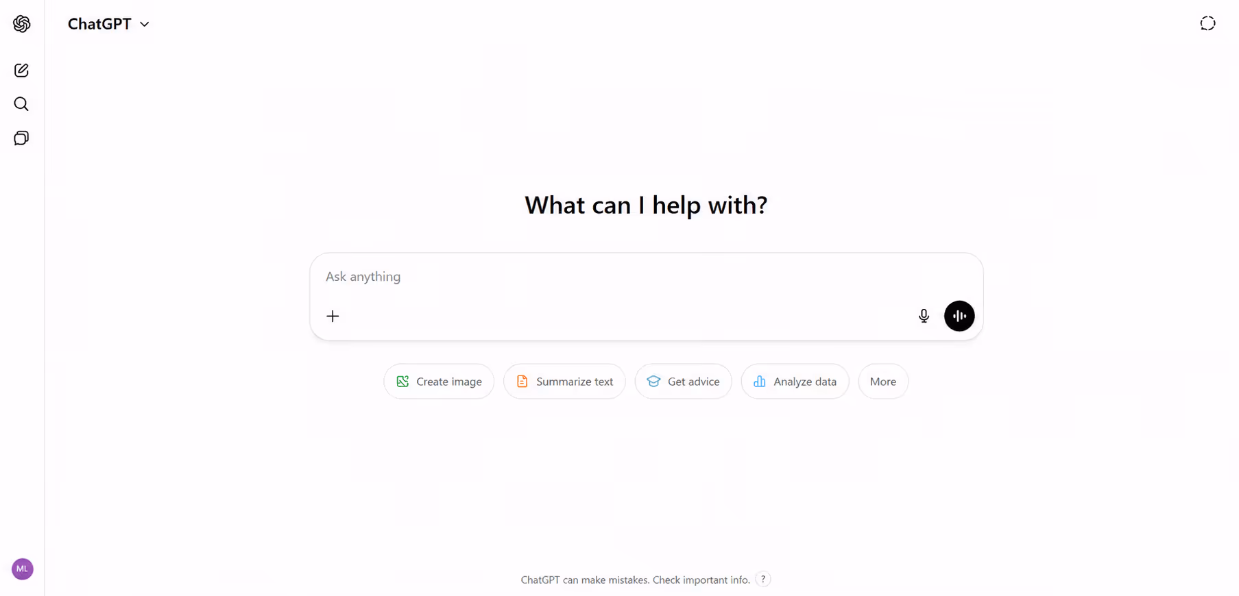 chatgpt  interface