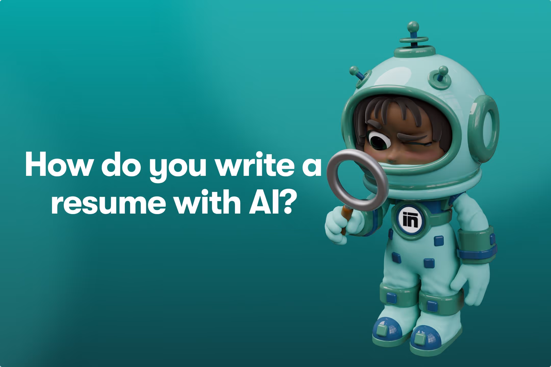 how do you write a resume with ai