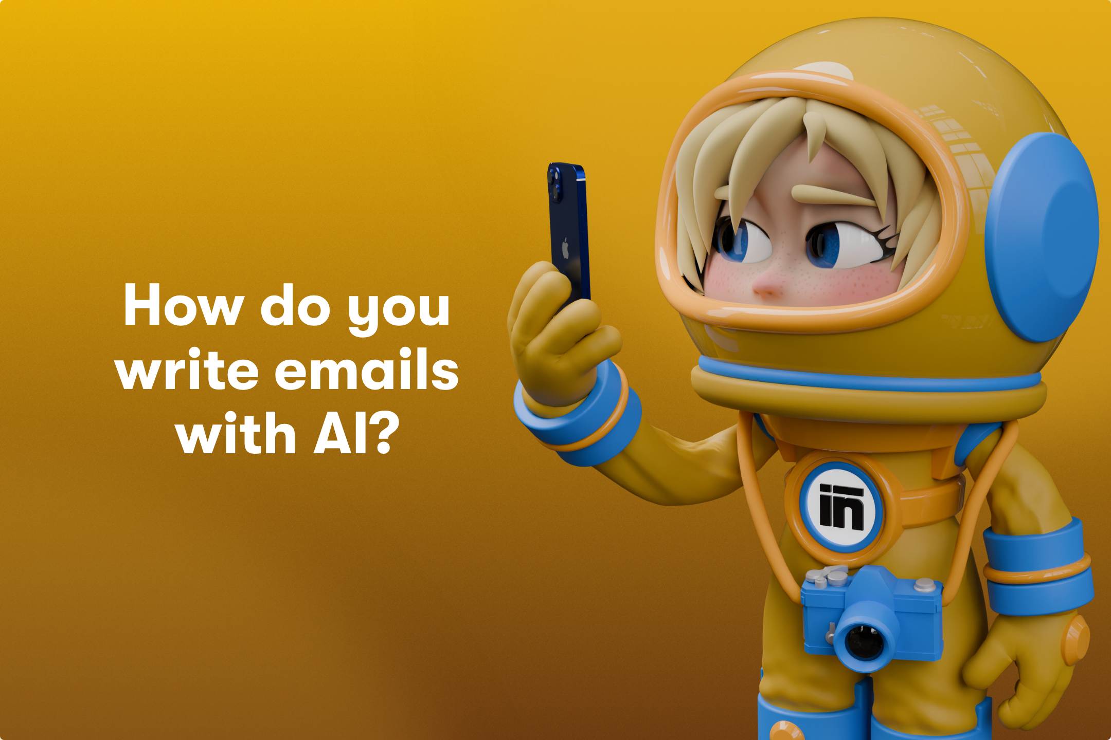 how do you write emails with ai