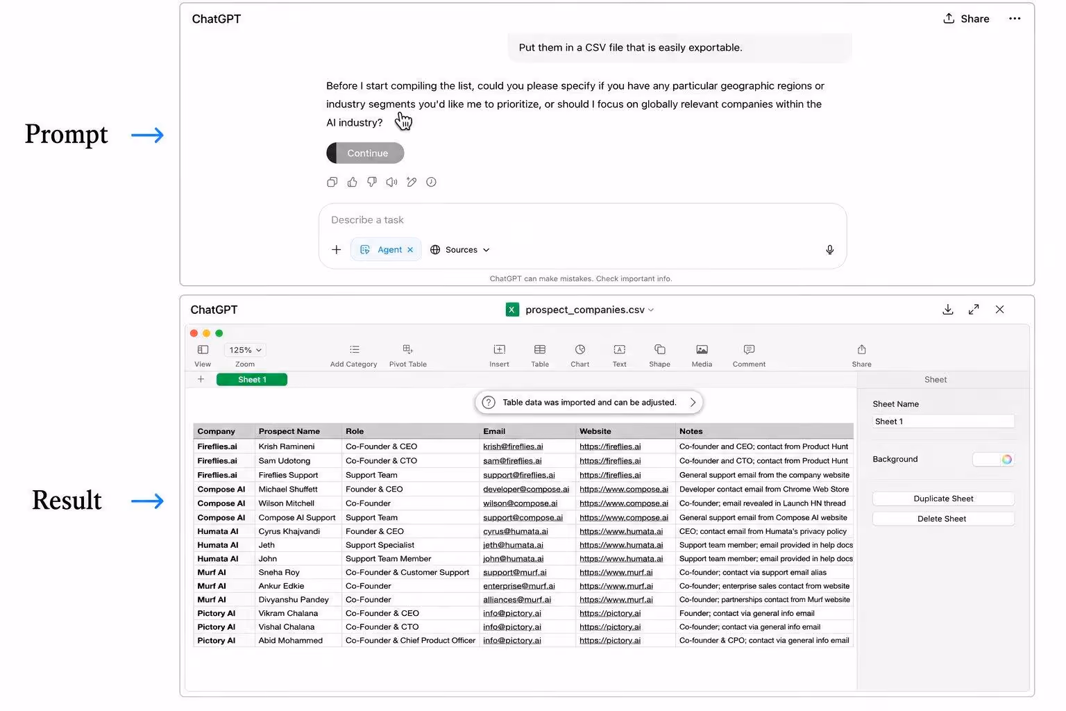 chatgpt speed and workflow efficiency test