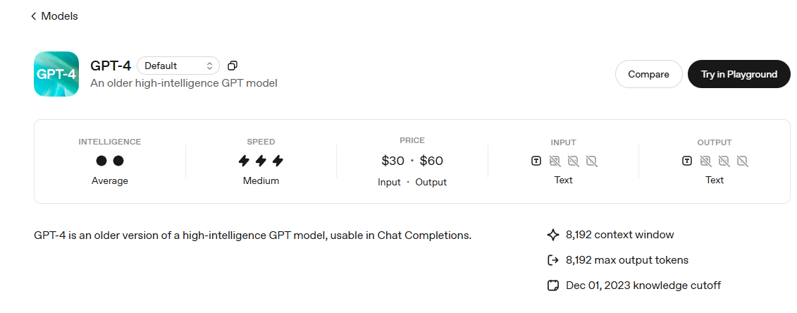 gpt 4 api interface