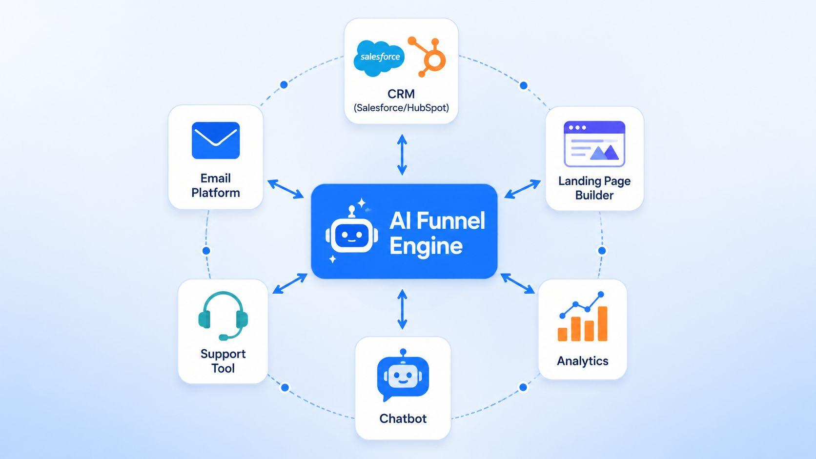sales automation funnel integration