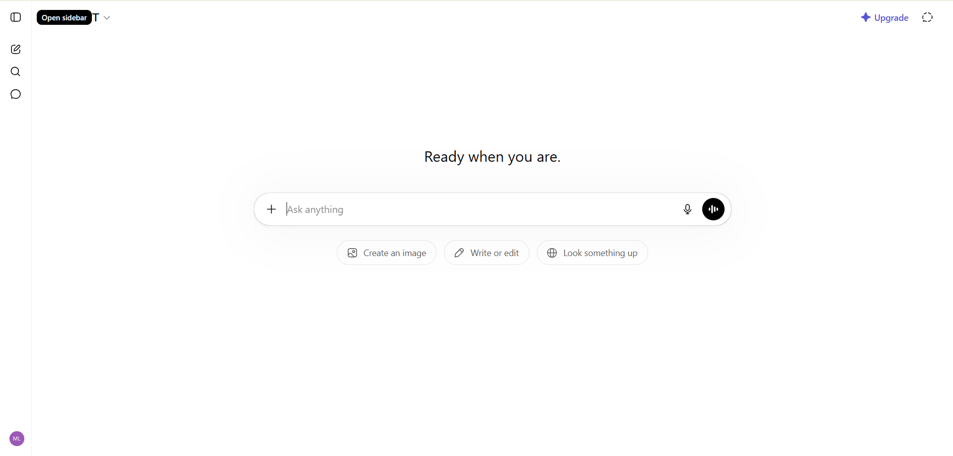 chatgpt interface